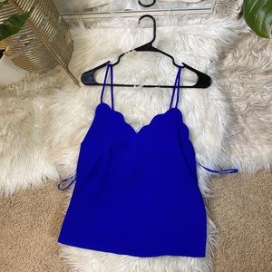 Monteau classy royal blue blouse